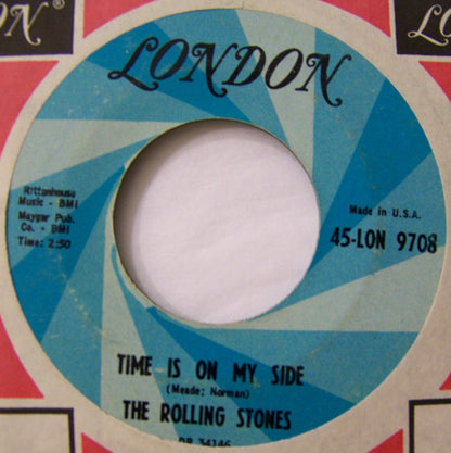 The Rolling Stones : Time Is On My Side (7", Single, Mono)