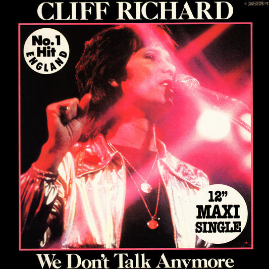 Cliff Richard : We Don't Talk Anymore (12", Maxi)