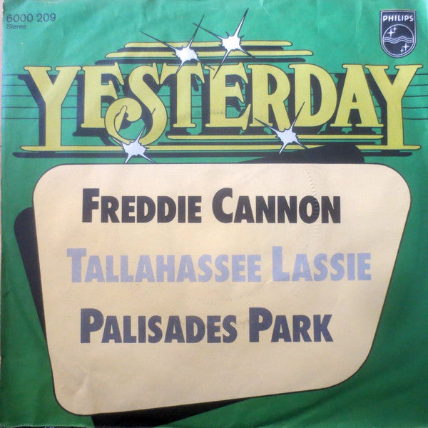 Freddie Cannon* : Tallahassee Lassie / Palisades Park (7", Single)