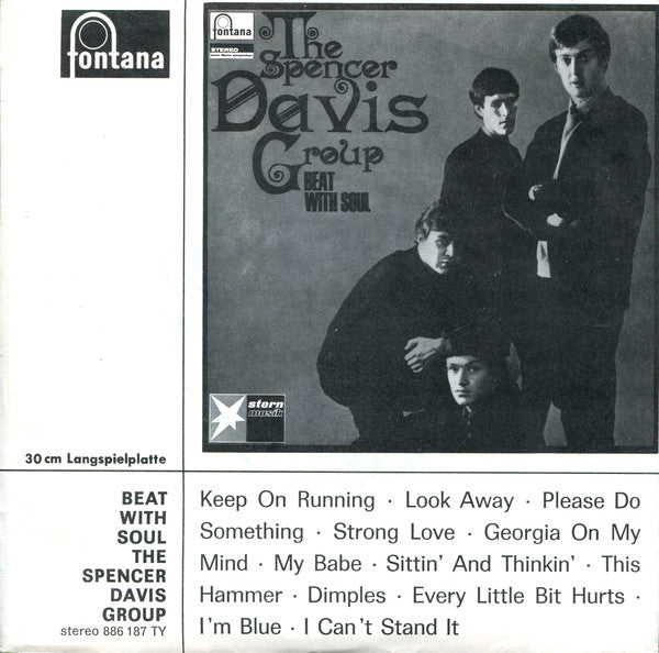 The Spencer Davis Group : Somebody Help Me (7", Single, Mono)