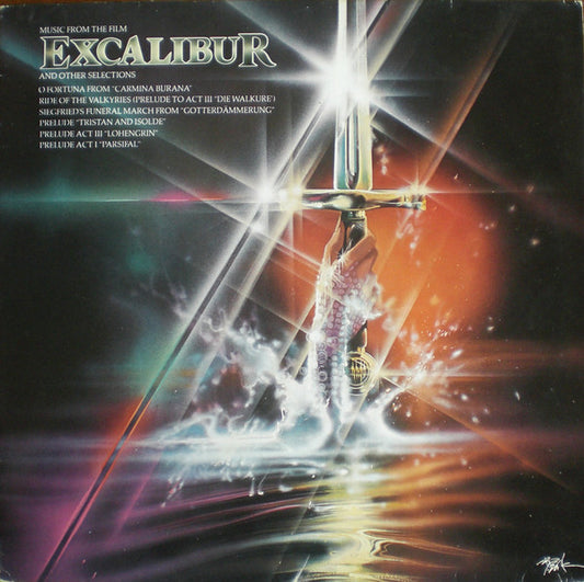 Various : Music From The Film Excalibur And Other Selections (LP, Comp, RE)