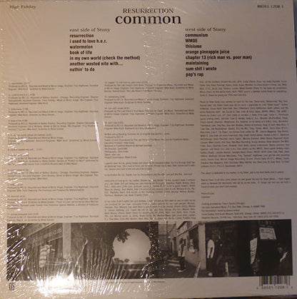 Common : Resurrection (LP, Album, RE)