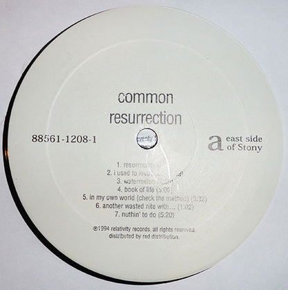 Common : Resurrection (LP, Album, RE)