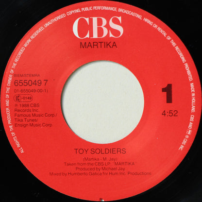 Martika : Toy Soldiers (7", Single)