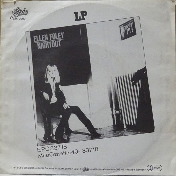 Ellen Foley : What's A Matter Baby (7", Single)