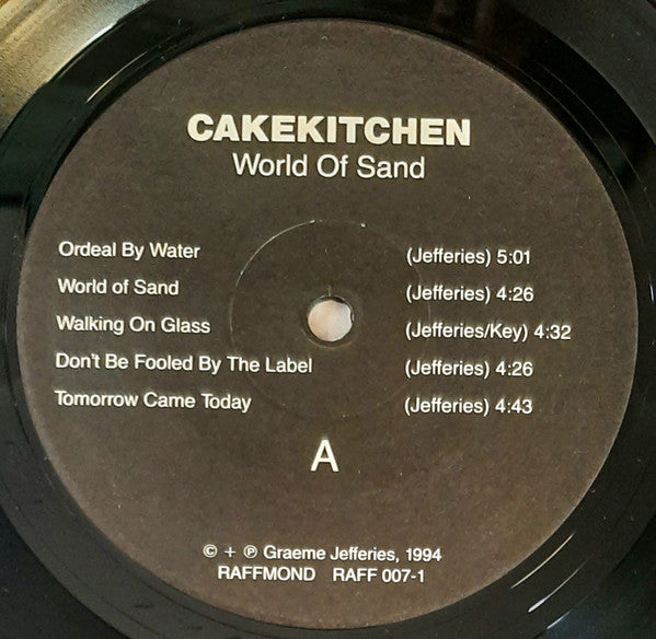 Cakekitchen* : World Of Sand (LP, Album)