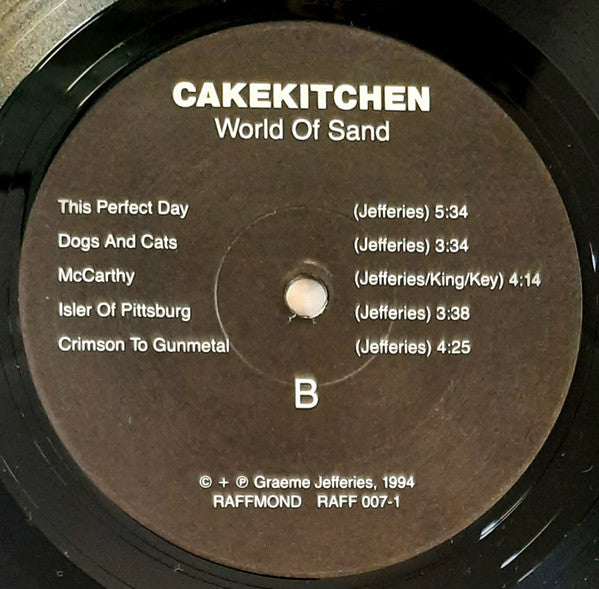 Cakekitchen* : World Of Sand (LP, Album)