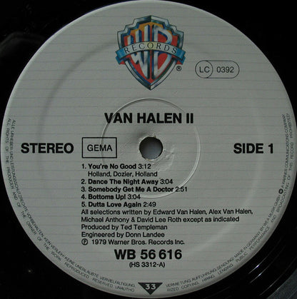 Van Halen : Van Halen II (LP, Album)