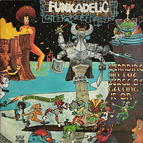 Funkadelic : Standing On The Verge Of Getting It On (LP, Album, RE)