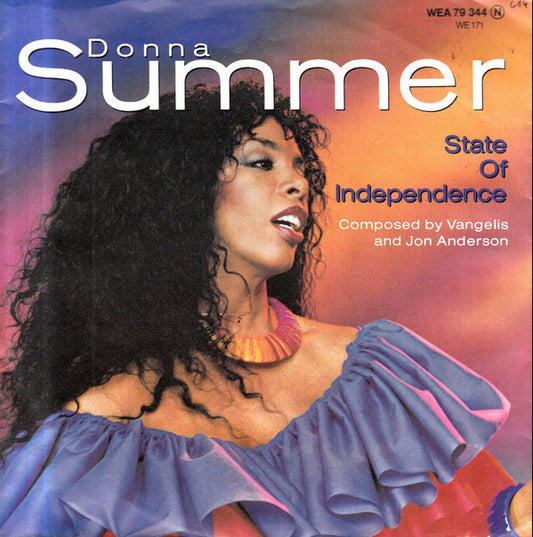 Donna Summer : State Of Independence (7", Single)