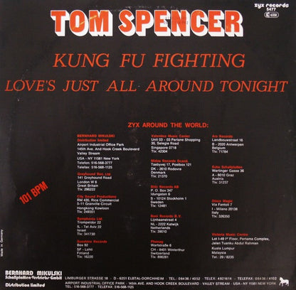 Tom Spencer (3) : Kung Fu Fighting (12")