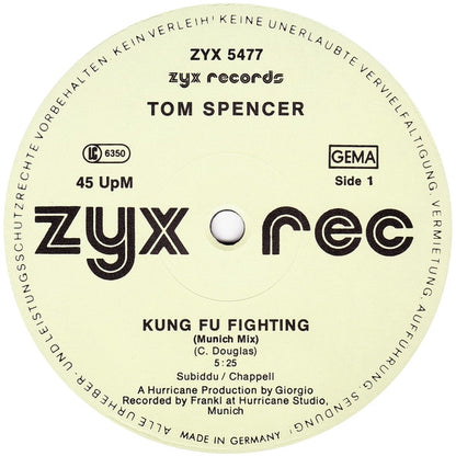 Tom Spencer (3) : Kung Fu Fighting (12")