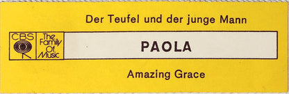 Paola (2) : Der Teufel Und Der Junge Mann (7", Single)