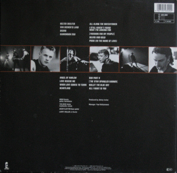 U2 : Rattle And Hum (2xLP, Album, Gat)