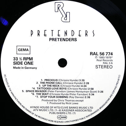 Pretenders* : Pretenders (LP, Album, RE)