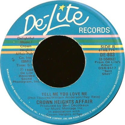 Crown Heights Affair : You Gave Me Love (7", Single, 16 )