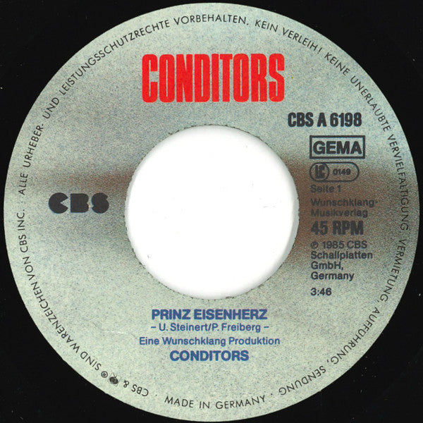 Conditors* : Prinz Eisenherz (7", Single)