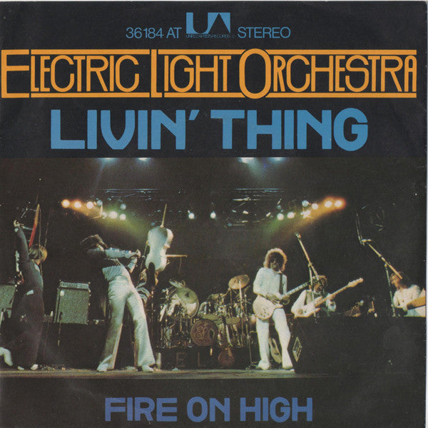 Electric Light Orchestra : Livin' Thing (7", Single)