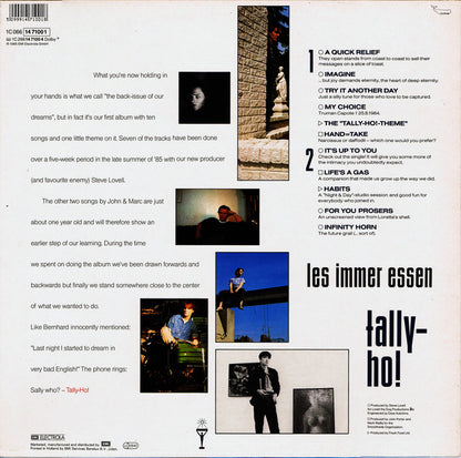 Les Immer Essen : Tally-Ho! (LP, Album)