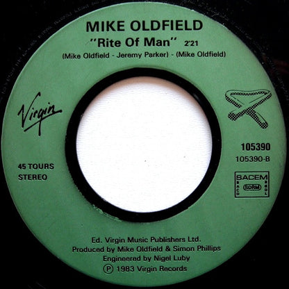 Mike Oldfield : Moonlight Shadow (7", Single)