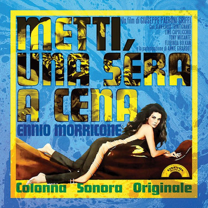 Ennio Morricone : Metti, Una Sera A Cena (Colonna Sonora Originale) (LP, Album, Ltd, RE, Blu)