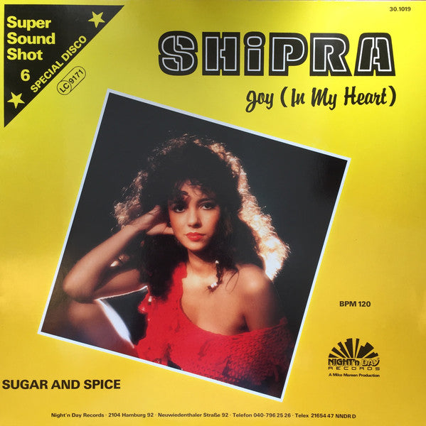 Shipra : Joy (In My Heart) (12", Maxi)