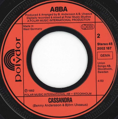 ABBA : The Day Before You Came (7", Single)