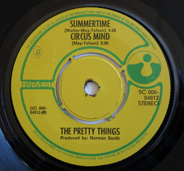 The Pretty Things : Stone-Hearted Mama (7", Single)