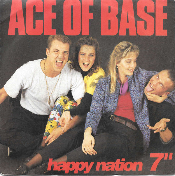 Ace Of Base : Happy Nation (7", Single, Lar)