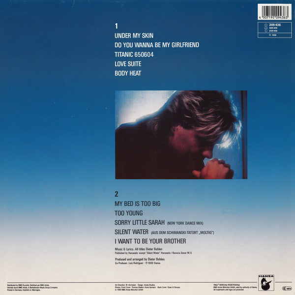 Blue System : Body Heat (LP, Album)