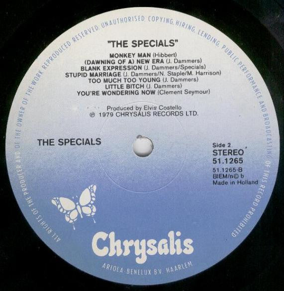 The Specials : The Specials (LP, Album)