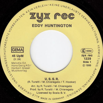 Eddy Huntington : U.S.S.R. (7", Single)