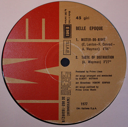 Belle Epoque : Bamalama (12")