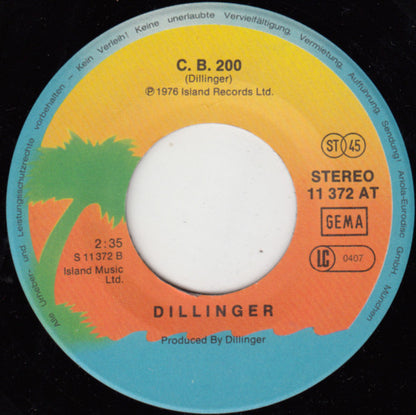 Dillinger : Cokane In My Brain  (7", Single)