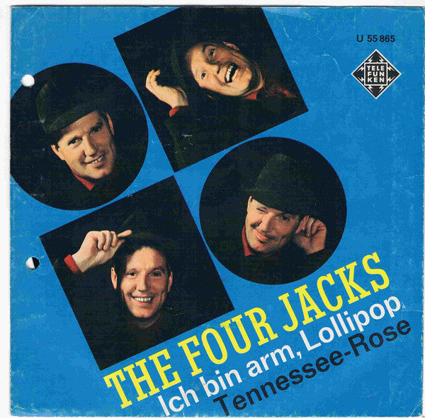 The Four Jacks (2) : Ich Bin Arm, Lollipop (7", Single)