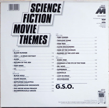 G.S.O. : Science Fiction Movie Themes (2xLP)