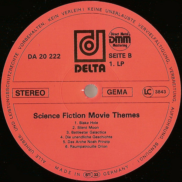 G.S.O. : Science Fiction Movie Themes (2xLP)