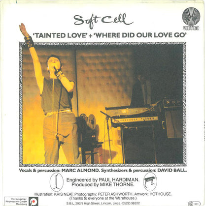 Soft Cell : Tainted Love (7", Single)