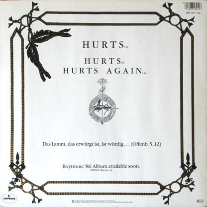 Boytronic : Hurts (12", Maxi)