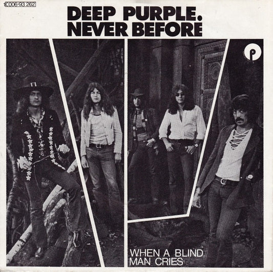 Deep Purple : Never Before (7", Single)