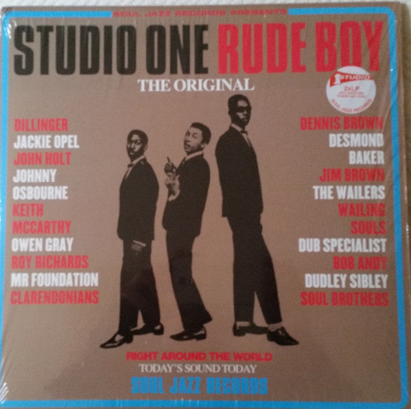 Various : Studio One Rude Boy (2xLP, Comp, RP)