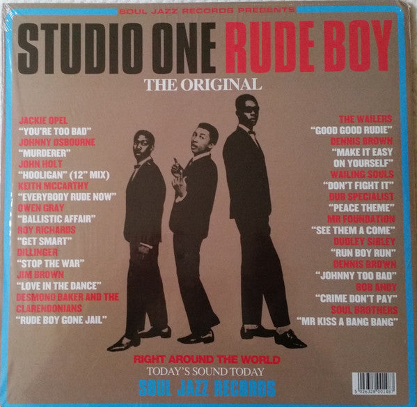 Various : Studio One Rude Boy (2xLP, Comp, RP)