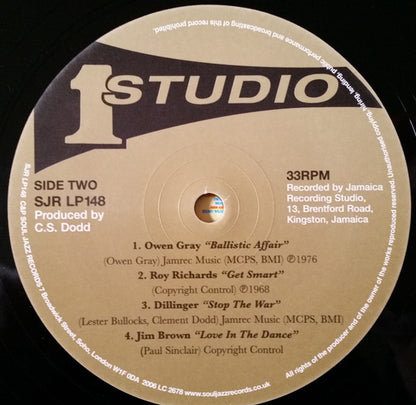 Various : Studio One Rude Boy (2xLP, Comp, RP)