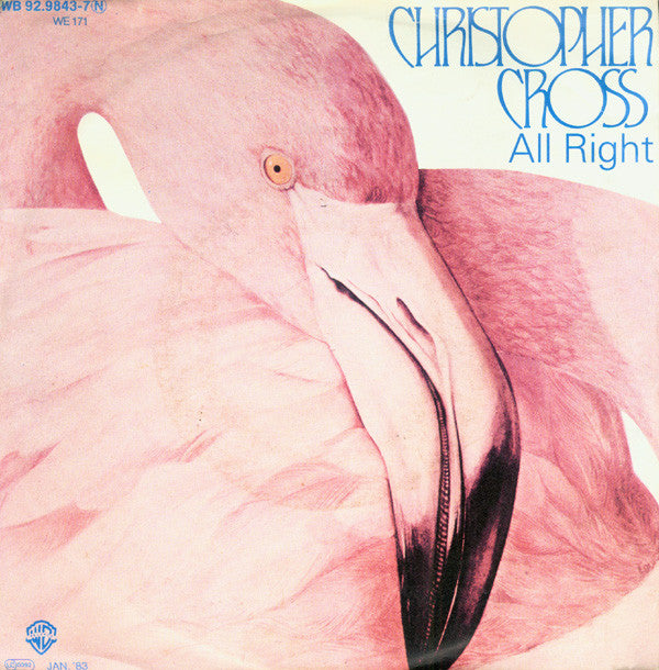 Christopher Cross : All Right (7", Single)