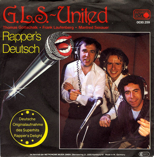 G.L.S.-United : Rapper's Deutsch (7", Single)