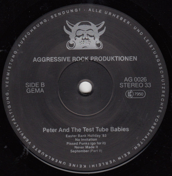 Peter And The Test Tube Babies : The Mating Sounds Of South American Frogs (LP, Album)