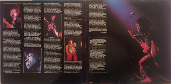 Jimi Hendrix : The Jimi Hendrix Concerts (2xLP, Comp, RE, Gat)