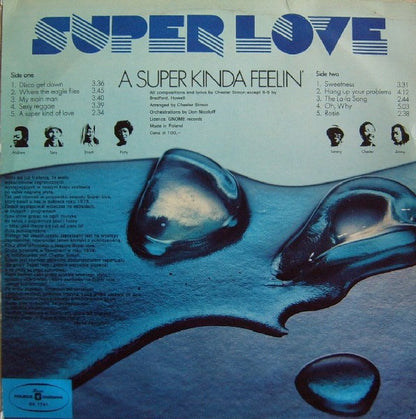 Super Love : A Super Kinda Feelin' (LP, Album, Red)