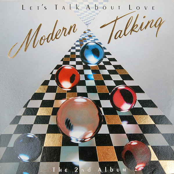 Modern Talking : Let's Talk About Love - The 2nd Album (LP, Album, Red)