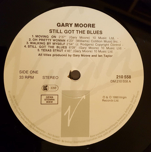 Gary Moore : Still Got The Blues (LP, Album)